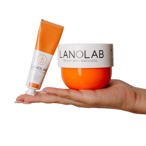 Main MULTI-USE BALM + BODY CREAM Combo Product Image on hand from LANOLAB | My Favourite Things - South Africa's Best Online Beauty Store